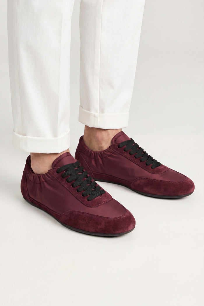 Averno Low Sneakers Burgundy