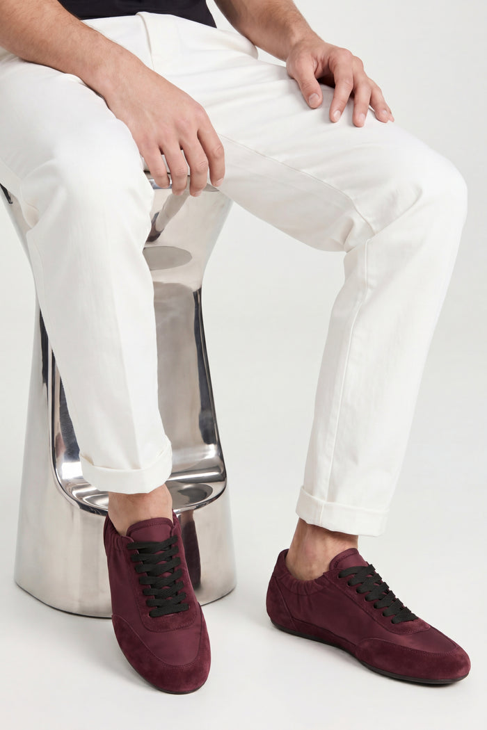 Averno Low Sneakers Burgundy