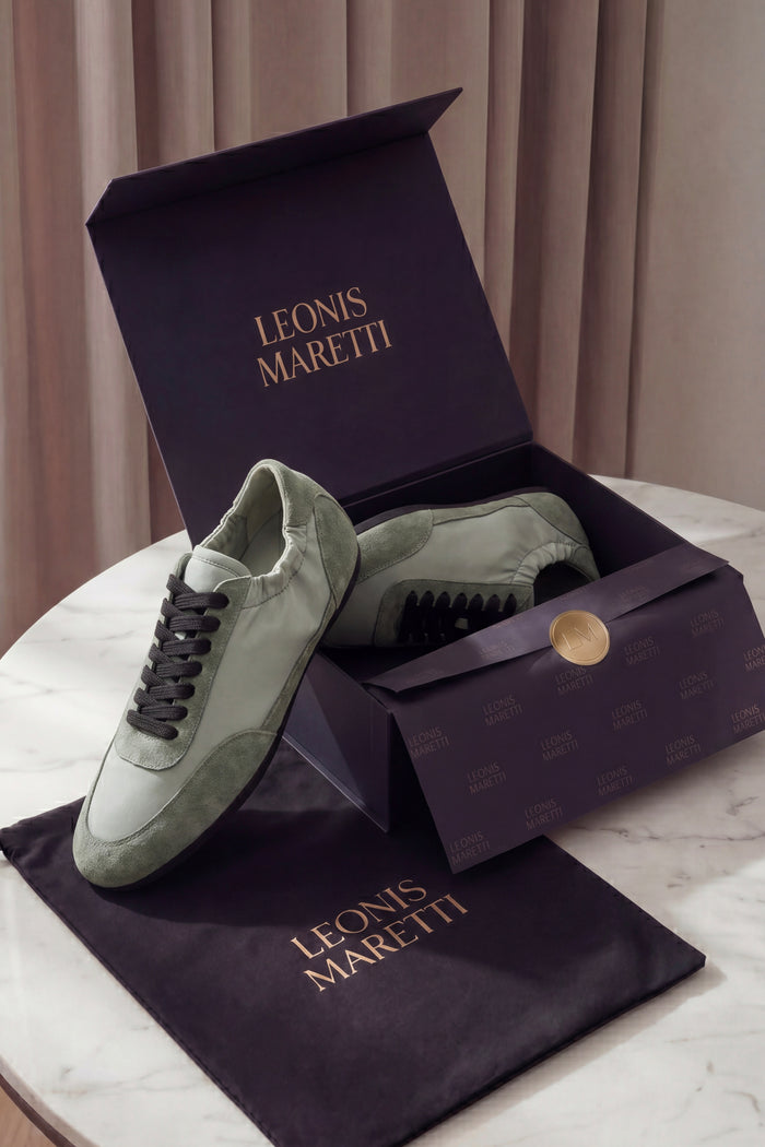 Averno Low Sneakers Sage Green