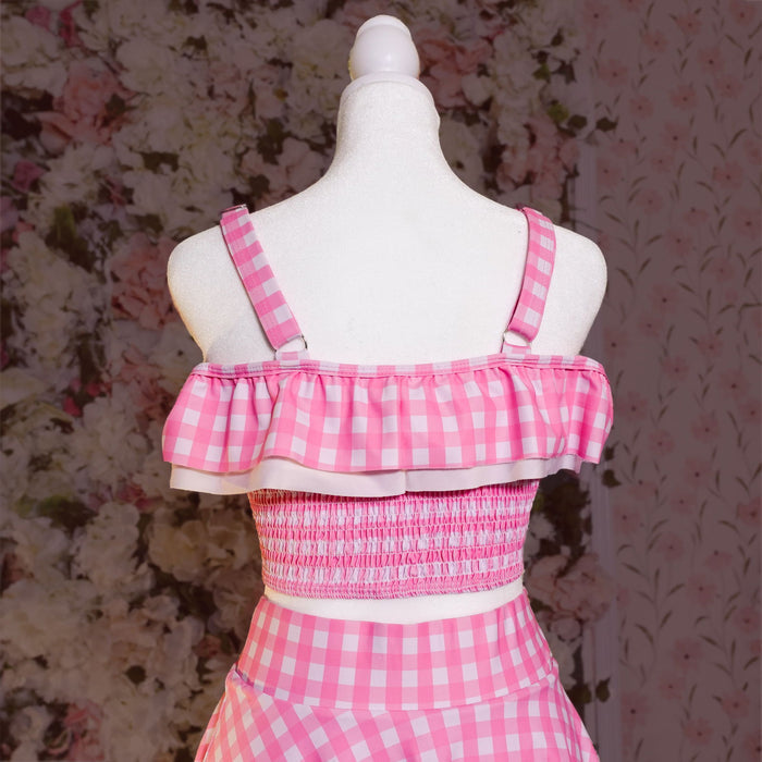 (B-GRADE) Shibuya's Pink Gingham Bikini Bottom B-GRADE - Mochipan