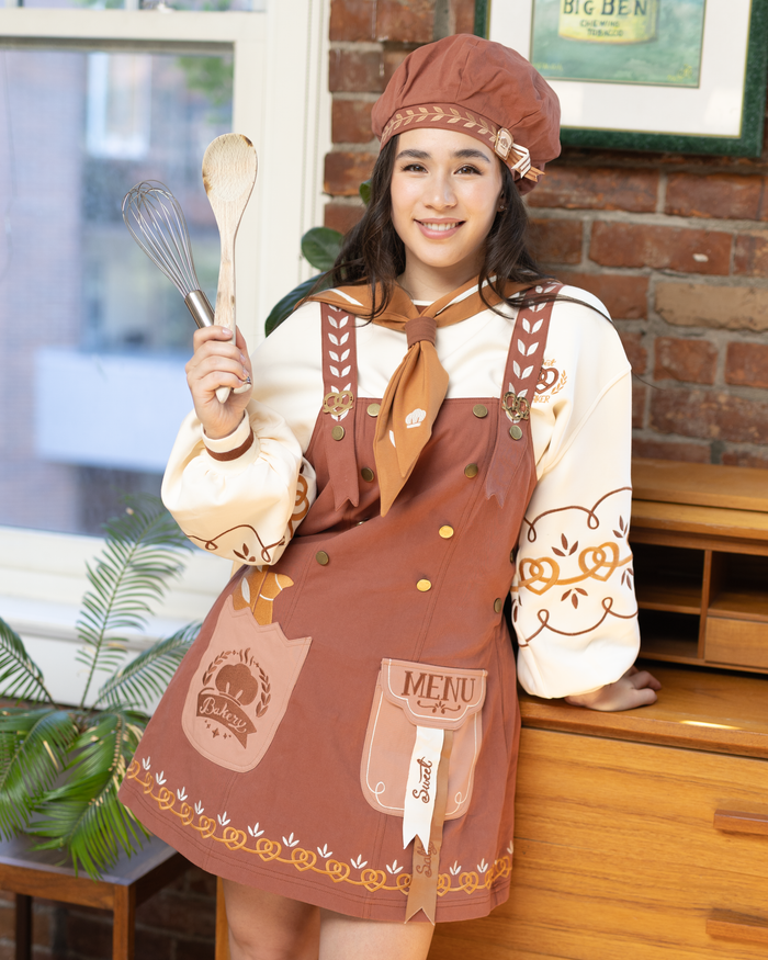 Baker's Overalls Dress (100% Cotton)