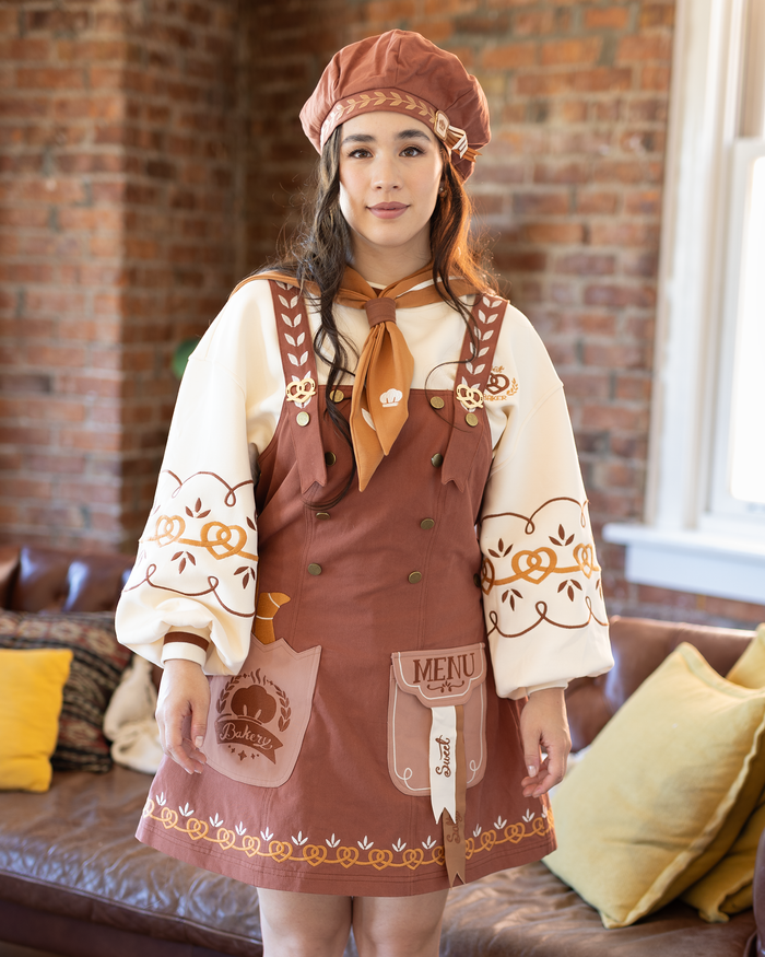 Baker's Overalls Dress (100% Cotton)