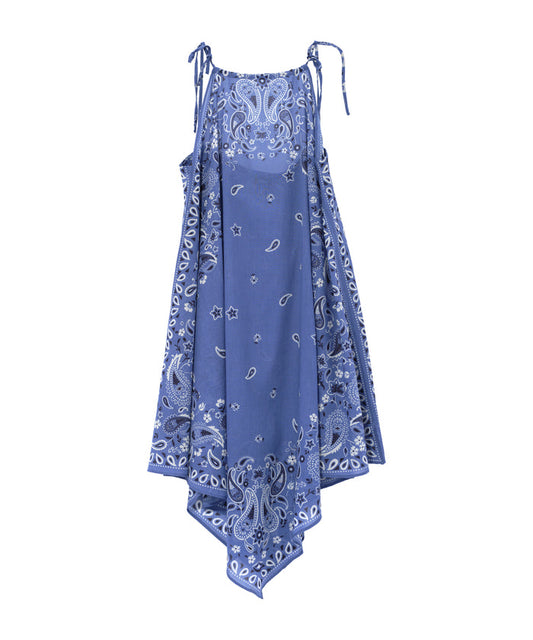 Bandana Tulum Coverup in color chambray
