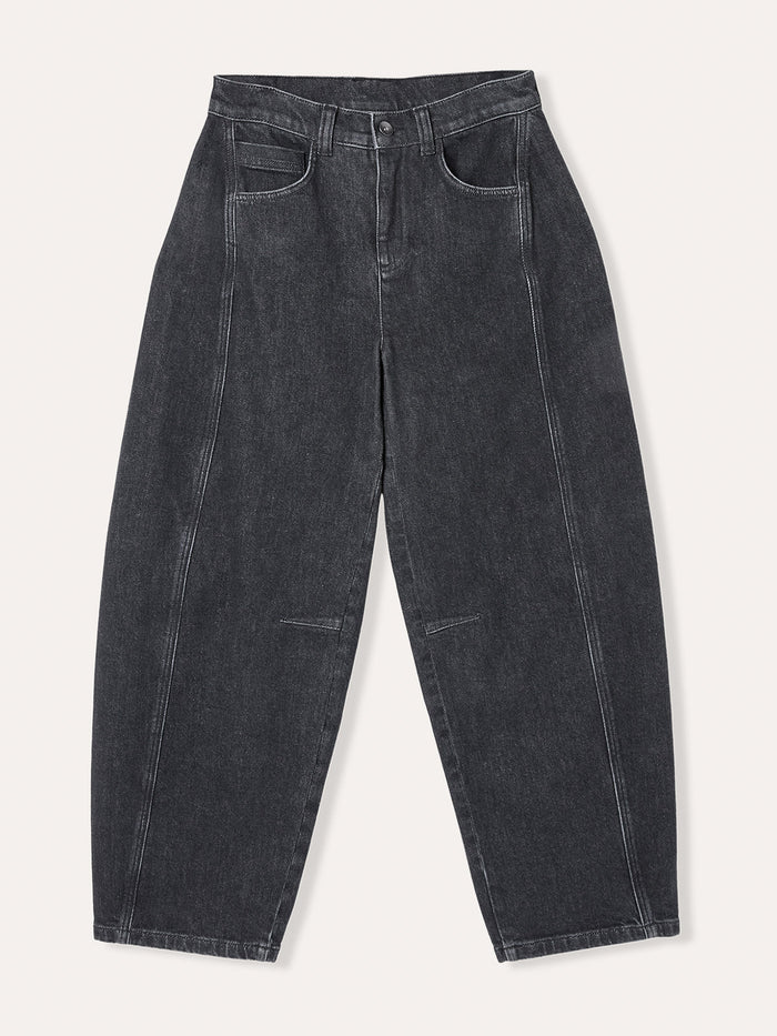 Barrel Leg Denim Jeans
