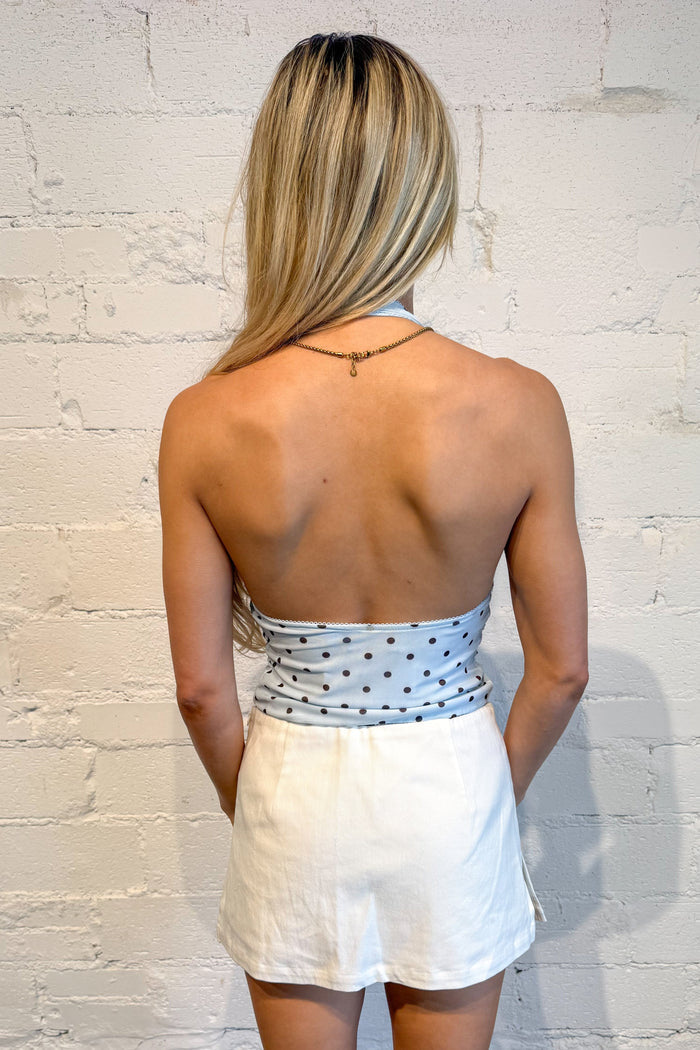 Blue beachy breeze top, top, tops, dallas boutique, boutique