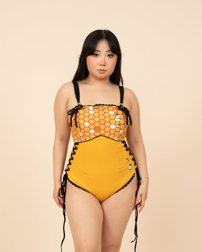 Bee Swimsuit Set (Pieces Sold SEPARATELY)