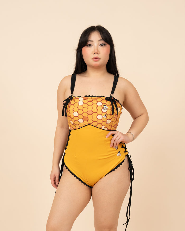 Bee Swimsuit Set (Pieces Sold SEPARATELY)