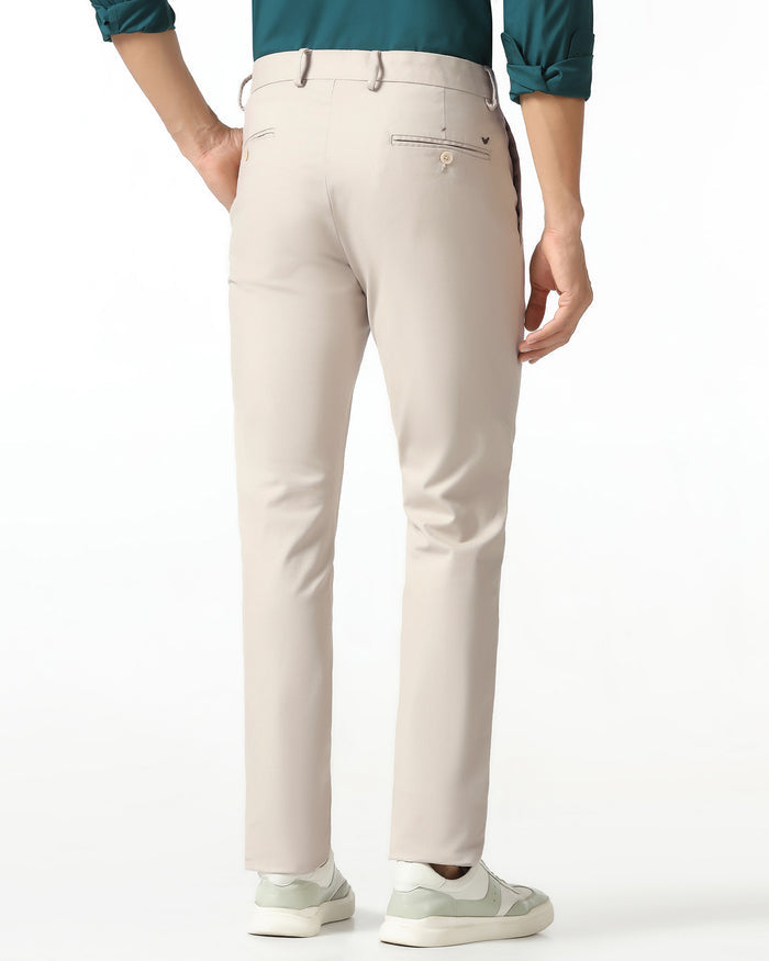 Beige Textured Khakis - Murray