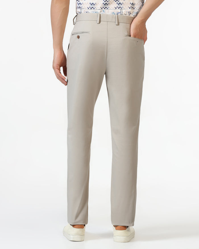 Beige Textured Khakis - Murray