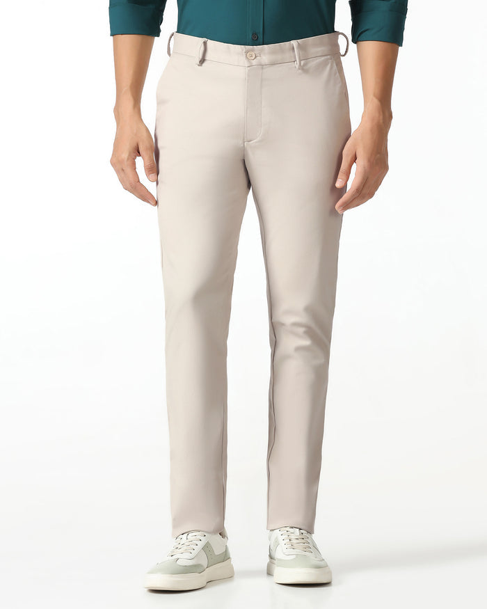 Beige Textured Khakis - Murray