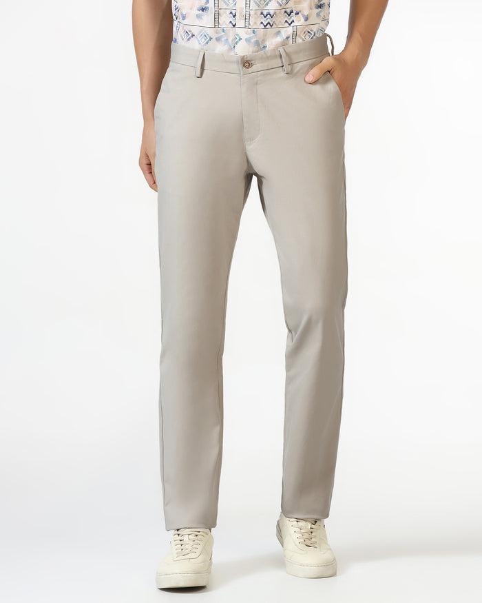 Beige Textured Khakis - Murray