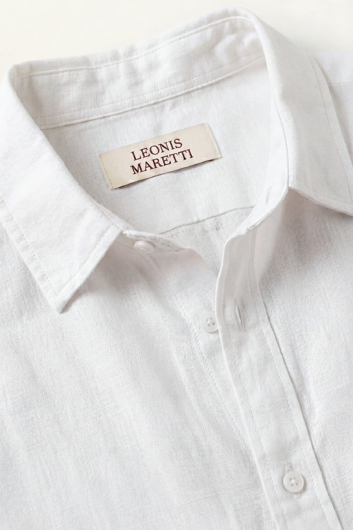 Bellagio Linen Set Long Sleeve White