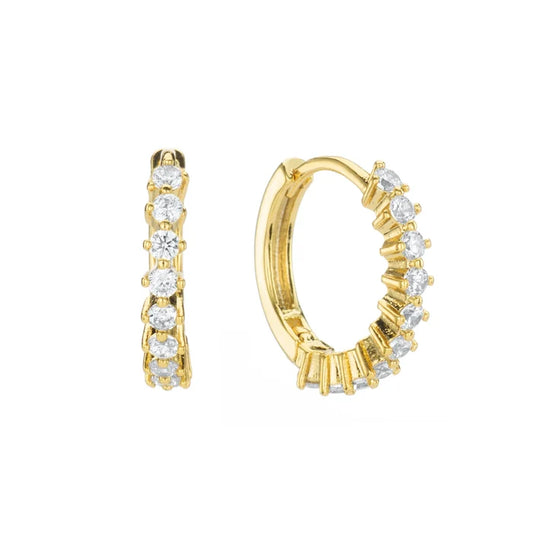 Bijoux De Mimi "Mimi" Huggie Earrings