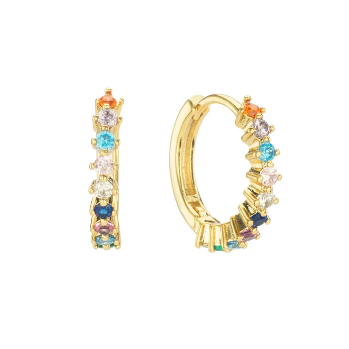 Bijoux De Mimi "Mimi" Huggie Earrings