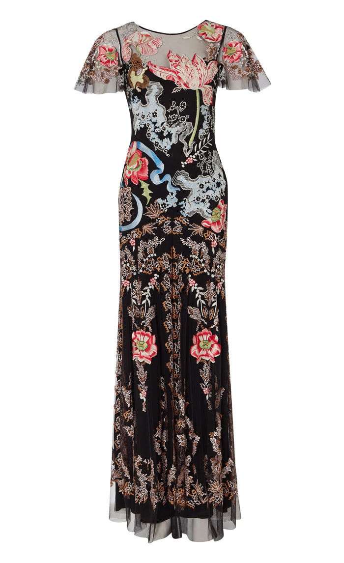 Bilbao Gown - Black
