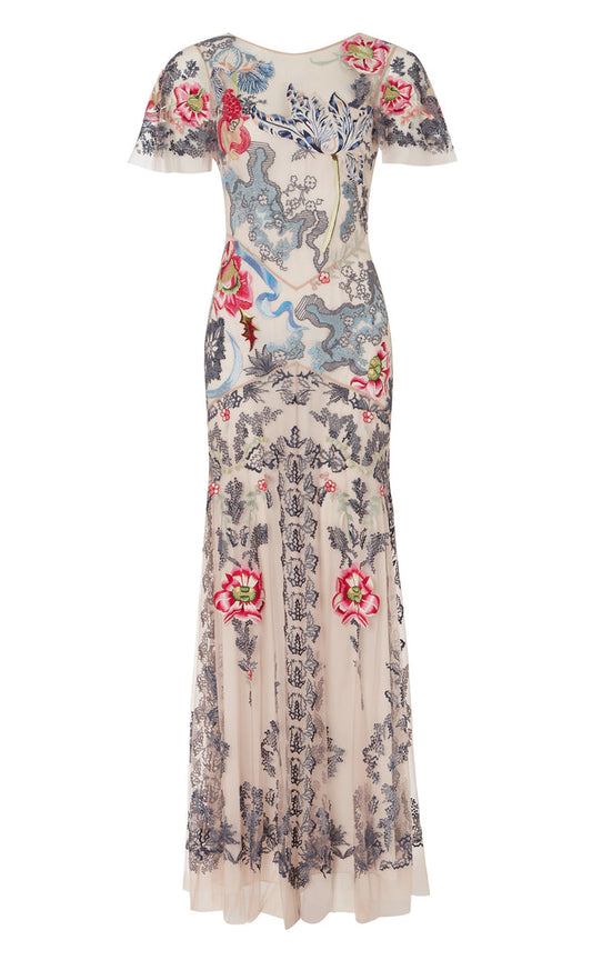 Bilbao Gown - Rosewater