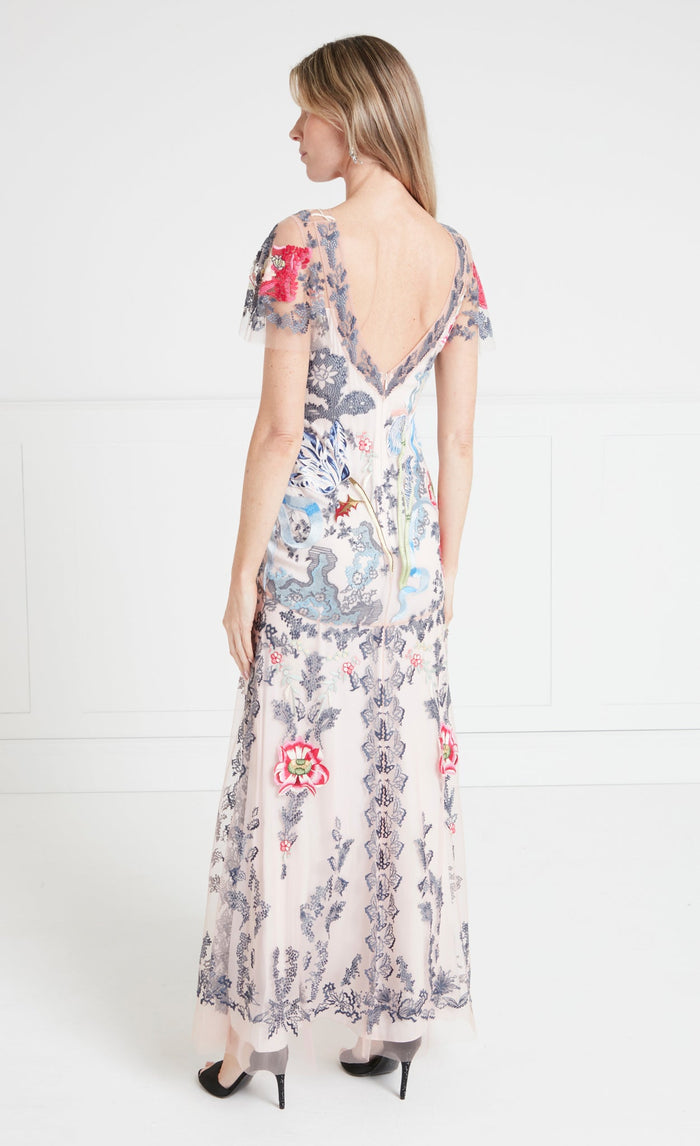 Bilbao Gown - Rosewater