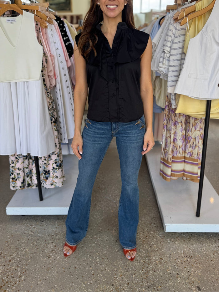 Black Alexi Top - Amor Lafayette