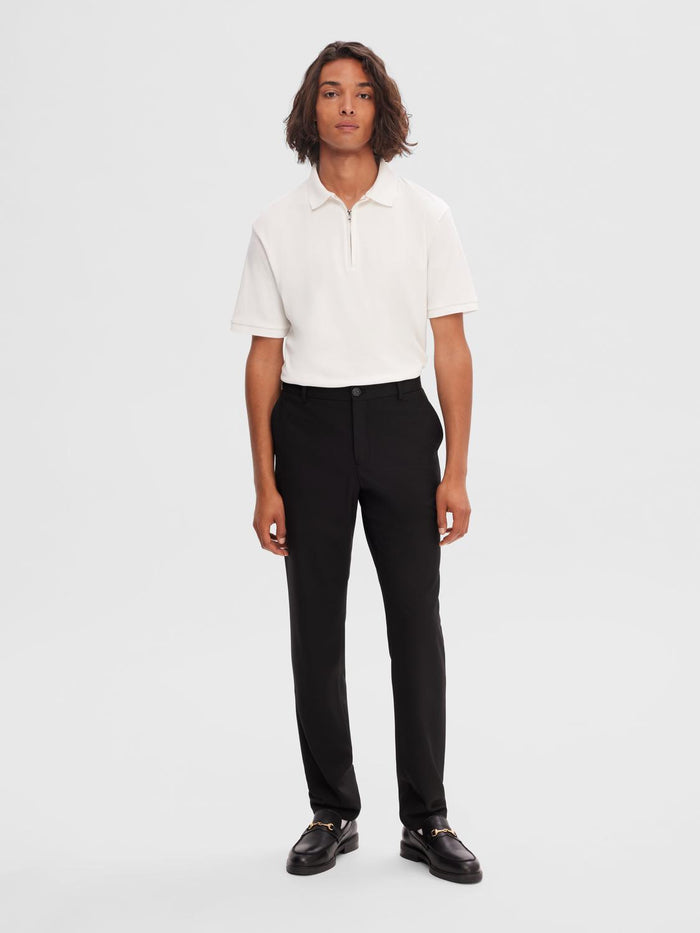 Black Flex Slim Fit Pants