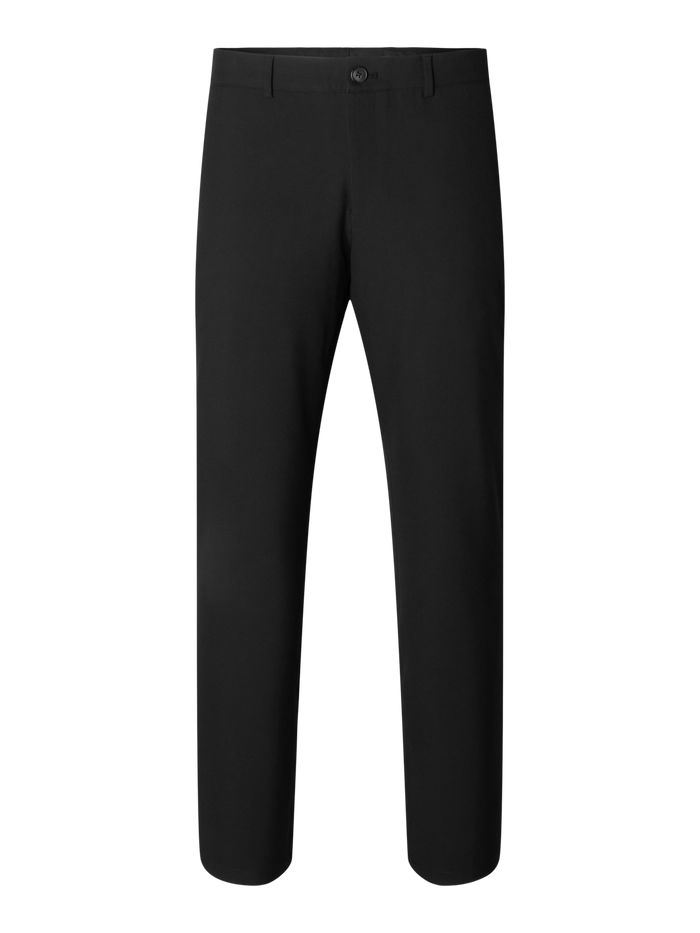 Black Flex Slim Fit Pants