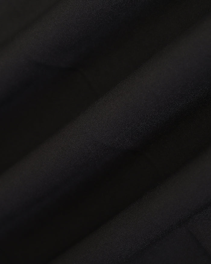 Black Solid Trouser - Oak