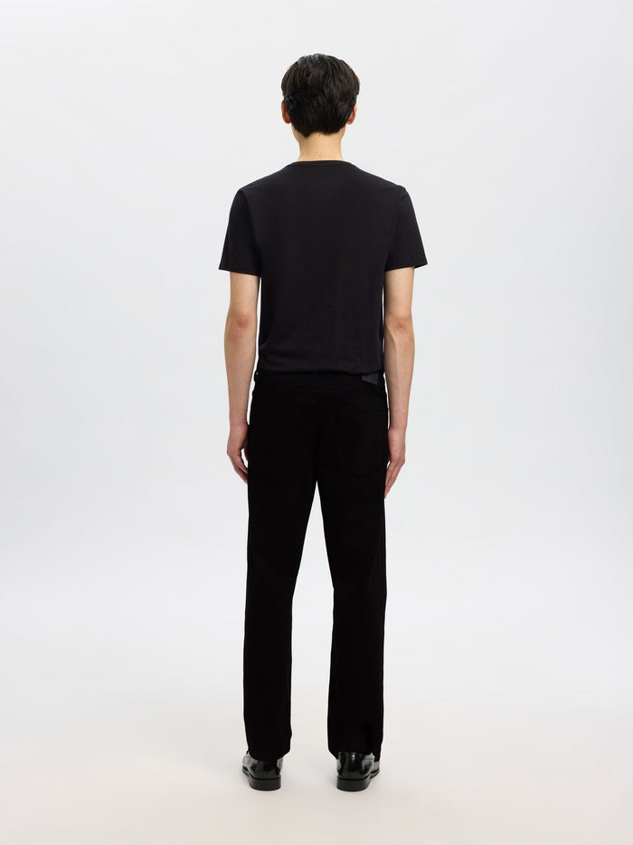 Black Straight Fit Jeans