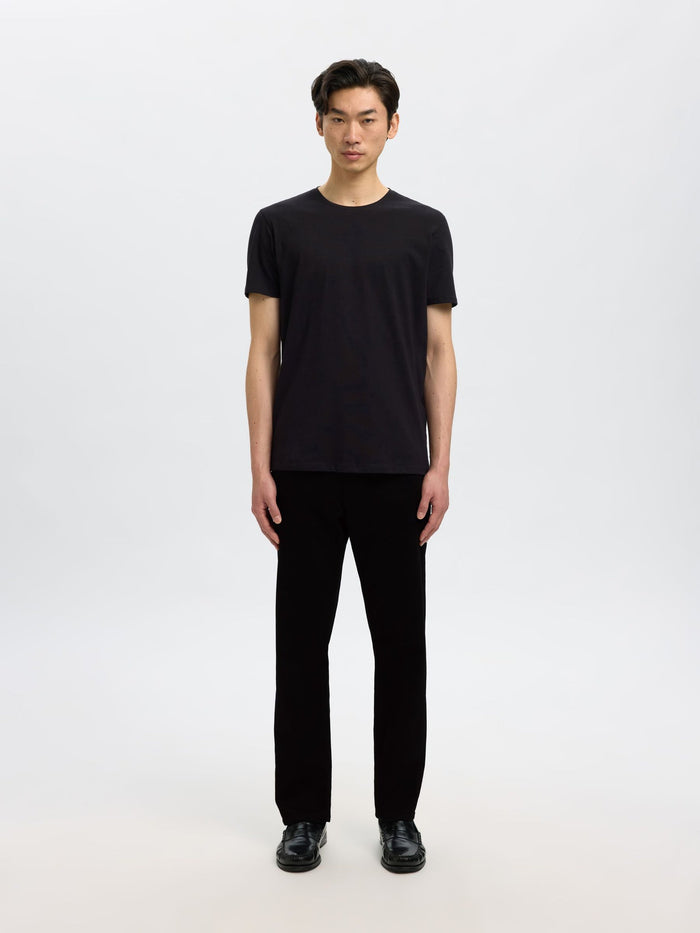Black Straight Fit Jeans
