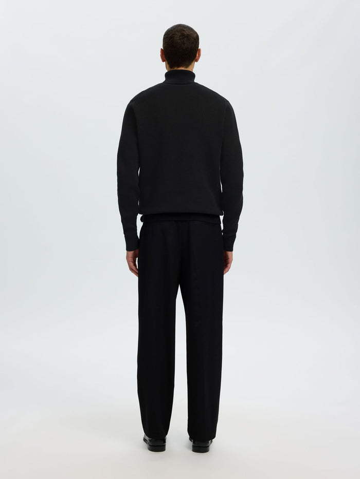 Black Turtle Neck Pullover
