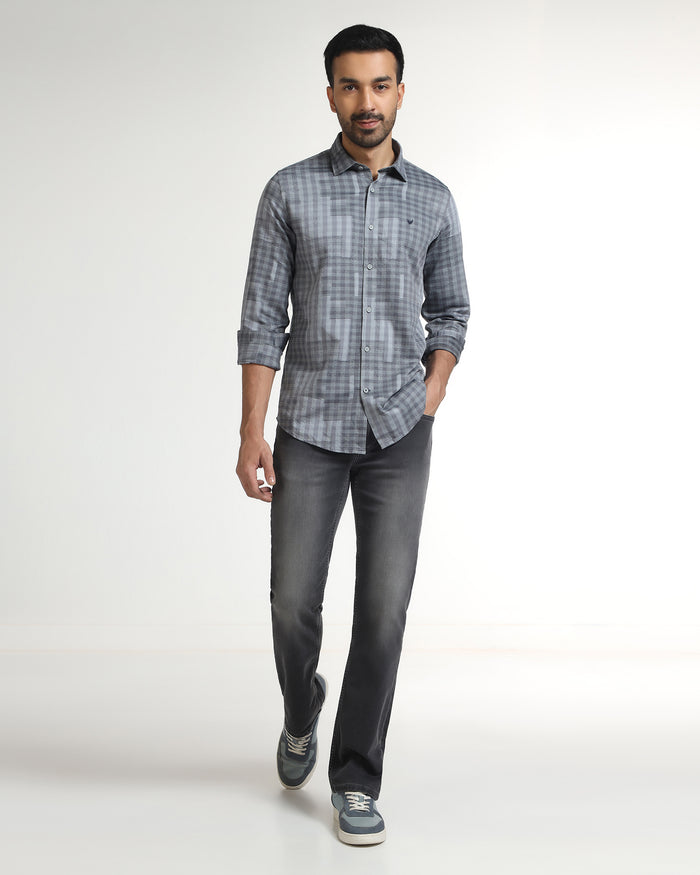 Black Ultrasoft Straight Comfort Jeans - Calus
