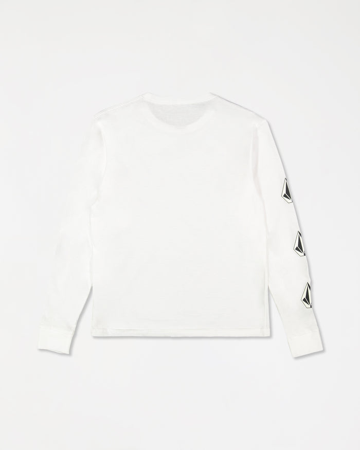 Boys 8-16 Iconic Stone Long Sleeve T-Shirt