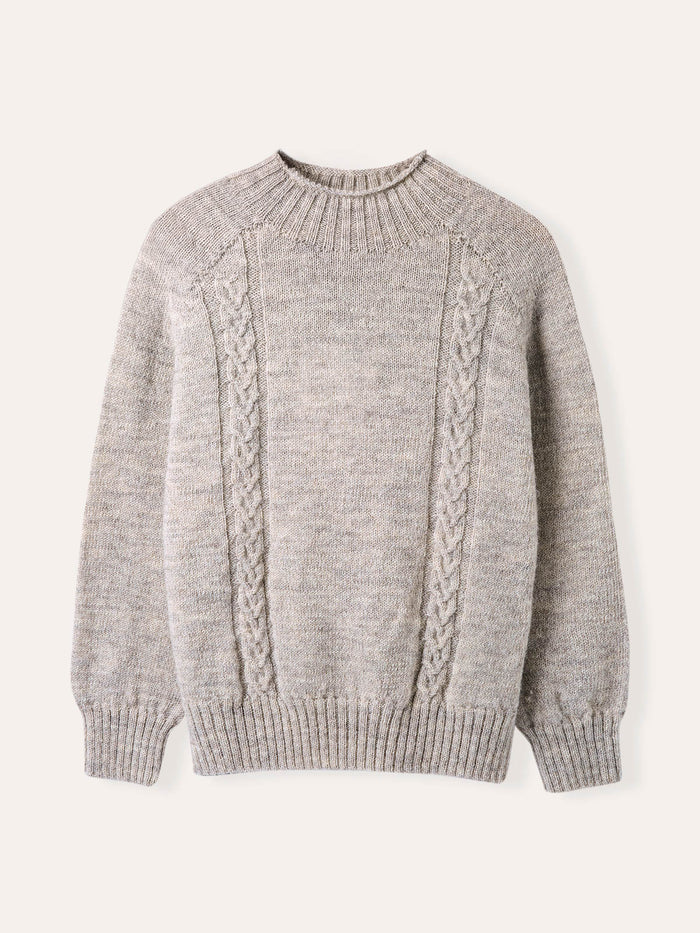 British Cable Detail Gansey Jumper