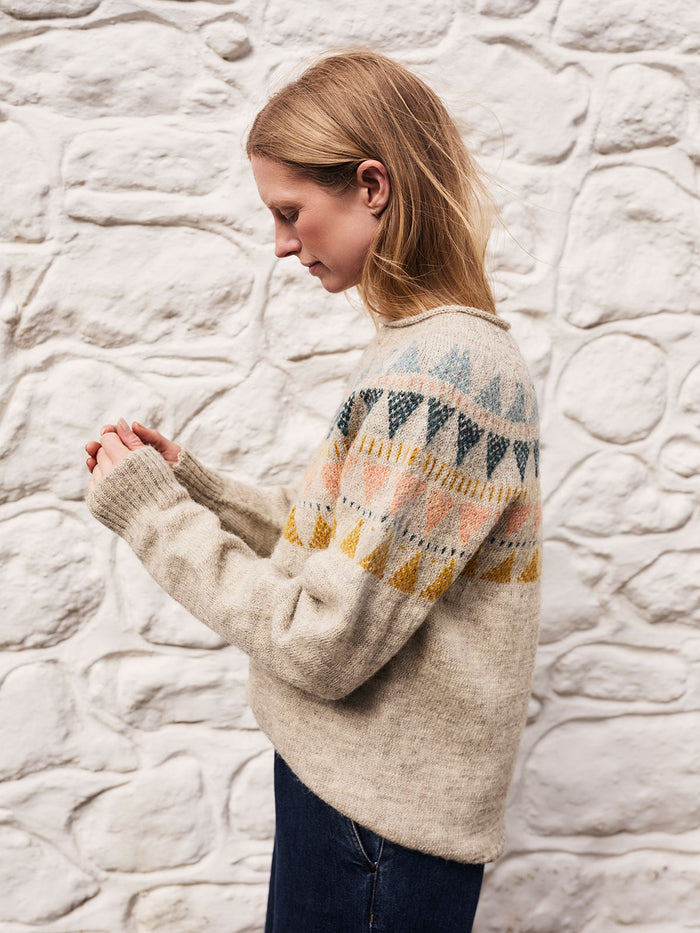 British Geo Fair Isle Yoke Jumper