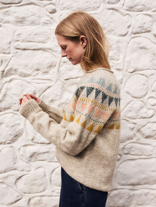 British Geo Fair Isle Yoke Jumper