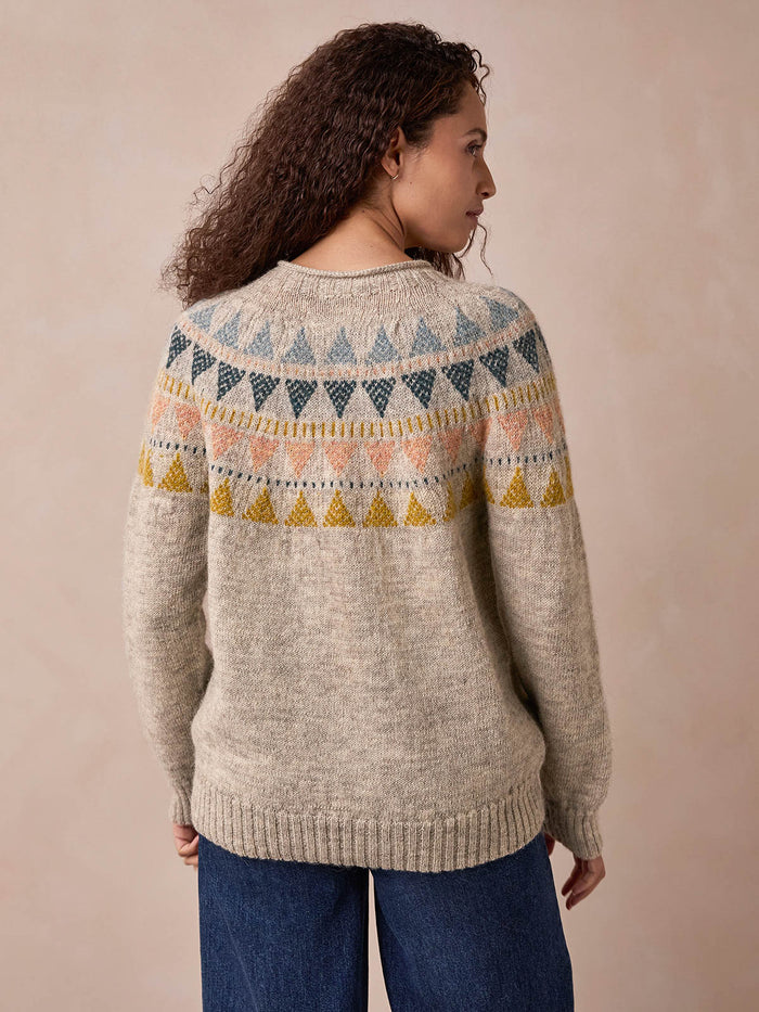 British Geo Fair Isle Yoke Jumper