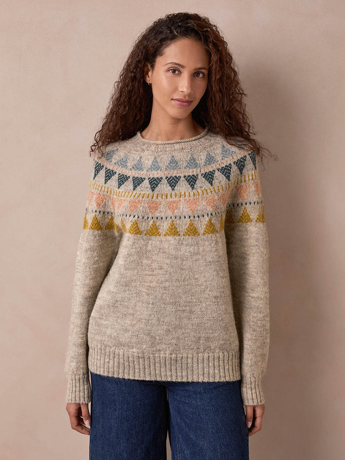 British Geo Fair Isle Yoke Jumper