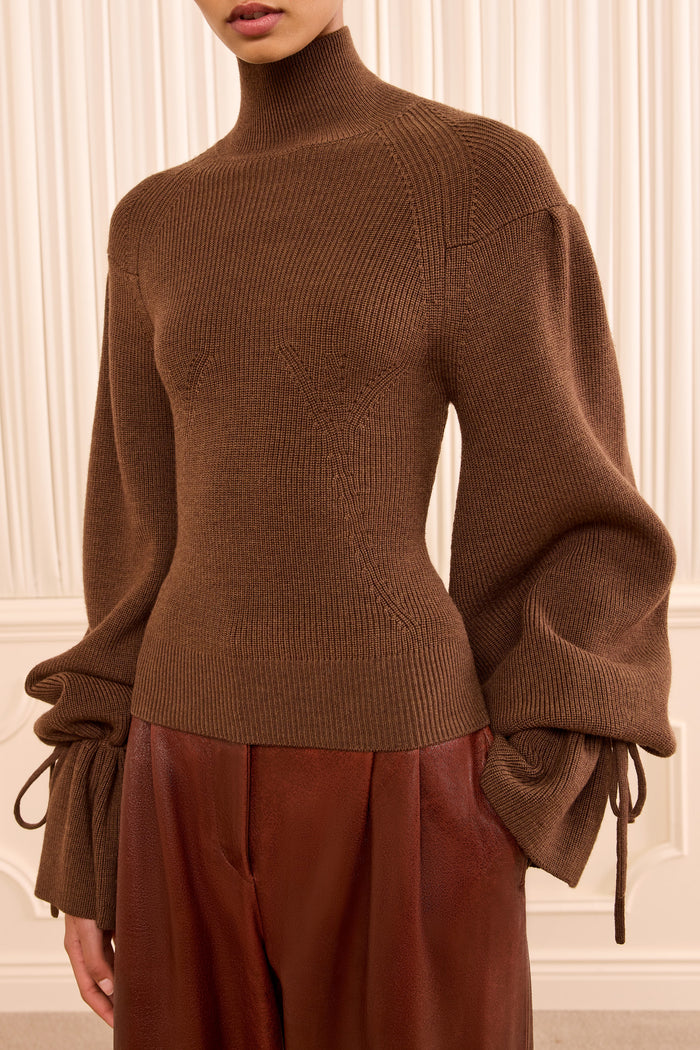 Camille Knit Pullover - Clove