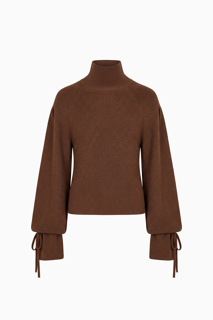 Camille Knit Pullover - Clove