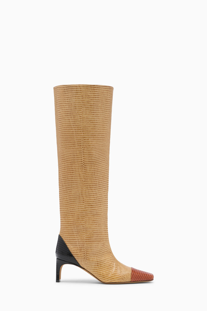 Carlyle Knee High Boot - Bisque