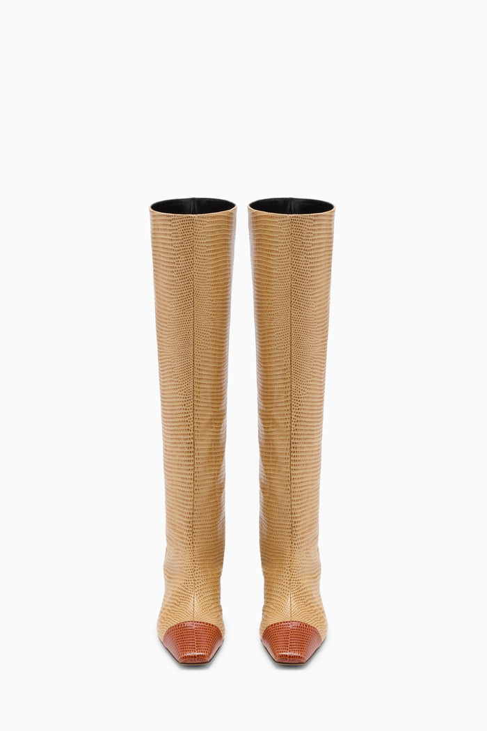 Carlyle Knee High Boot - Bisque