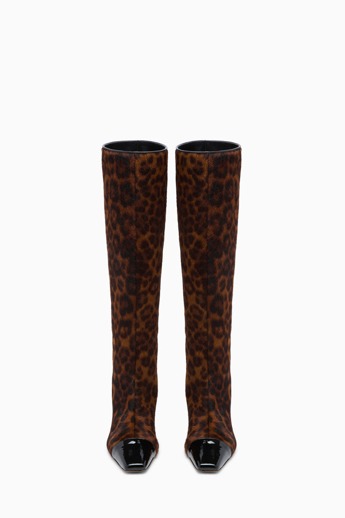 Carlyle Knee High Boot - Leopard