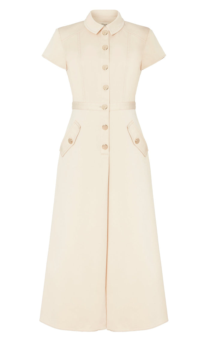 Castell Dress - Sandy Cream