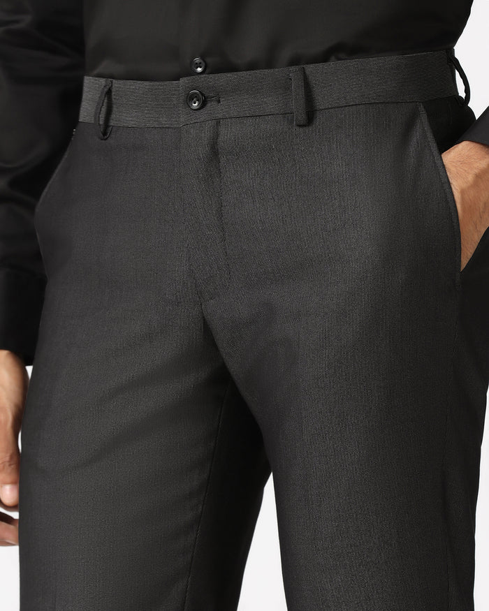 Charcoal Stripe Trouser - Sula