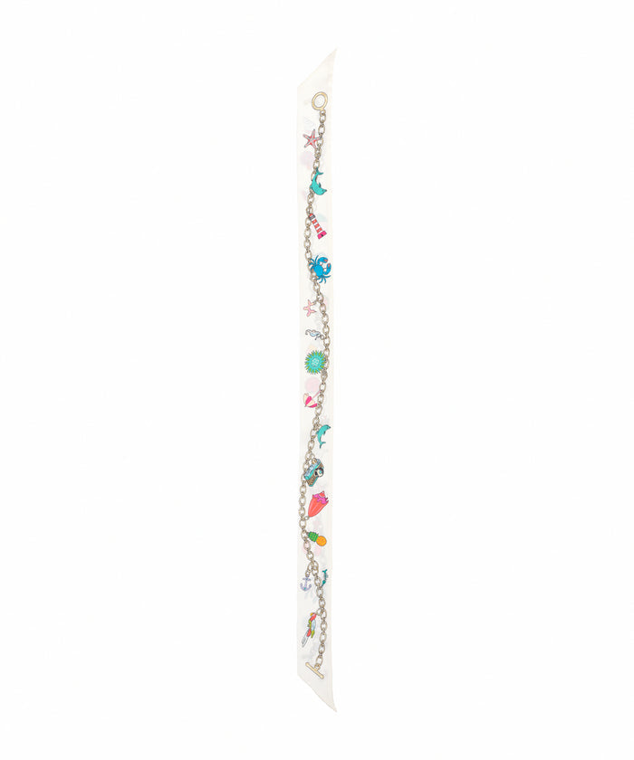 Charmed Life Silk Ribbon Scarf in color multi