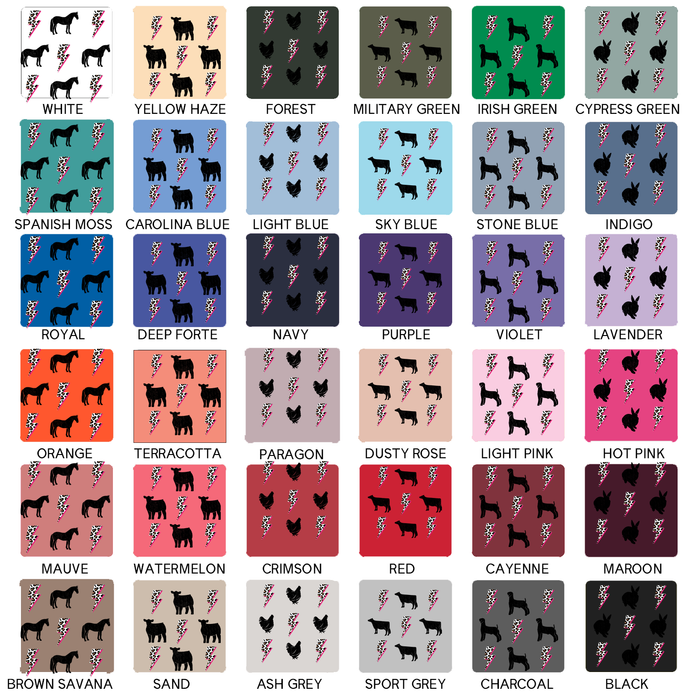CHEETAH BOLT ANIMALS - CHOOSE YOUR ANIMAL – Crewneck