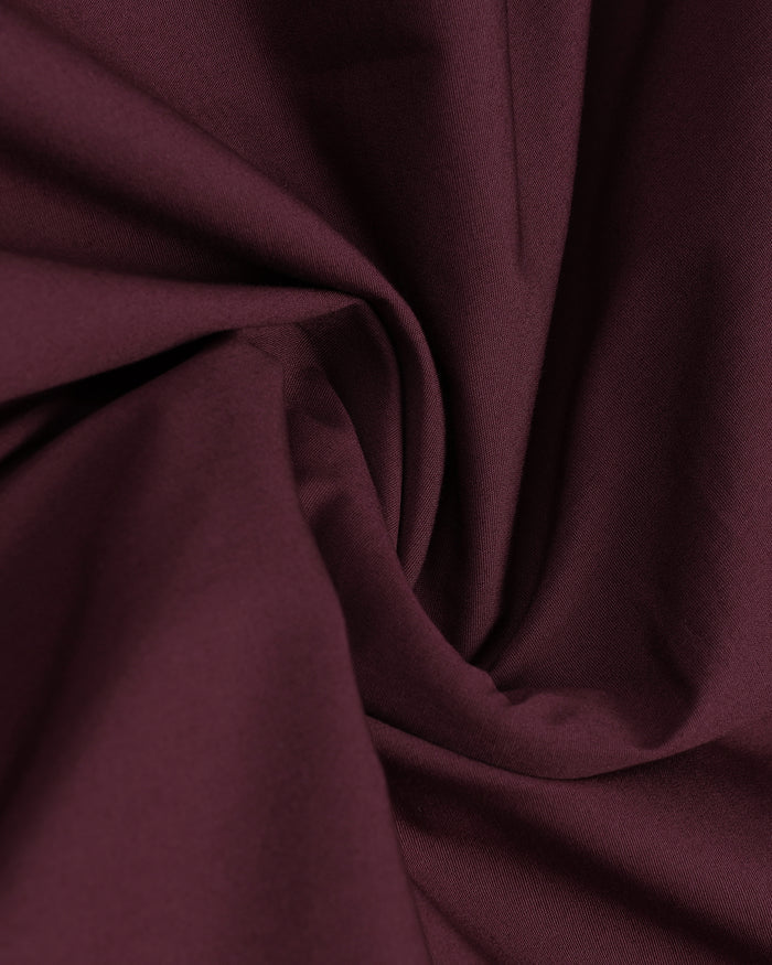 Cherry Lacquer Solid Shirt - Lujo
