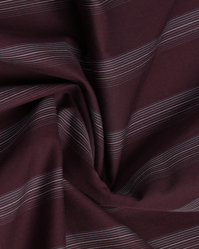 Cherry Lacquer Stripe Shirt - Enno