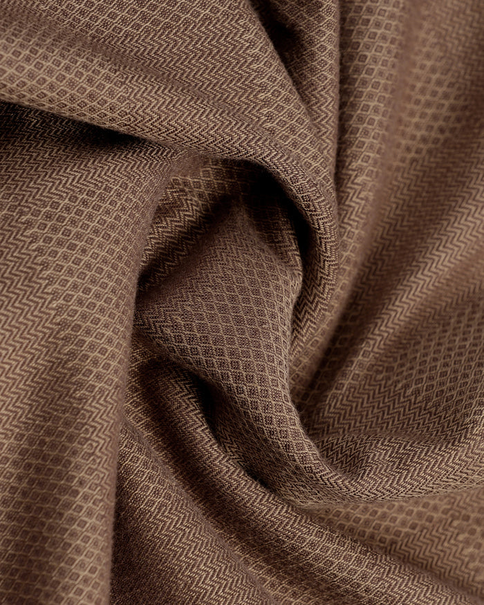 Chocolate Sauce Jacquard Shirt - Finja
