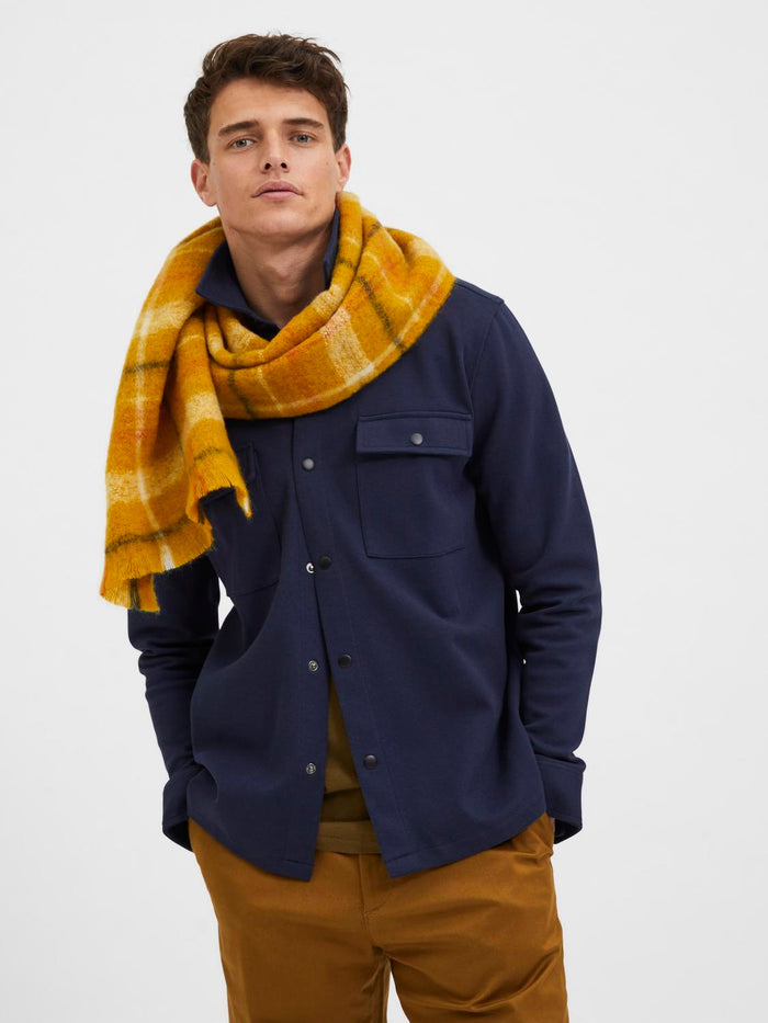 Classic Navy Blue Overshirt
