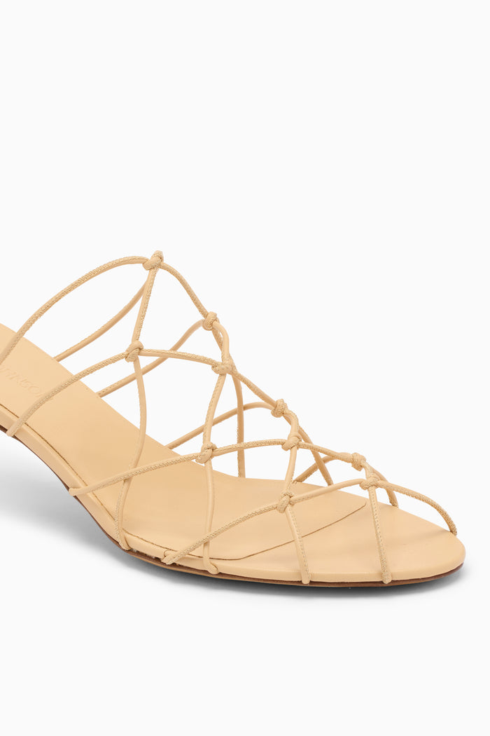 Colette Kitten Heel Sandal - Miele