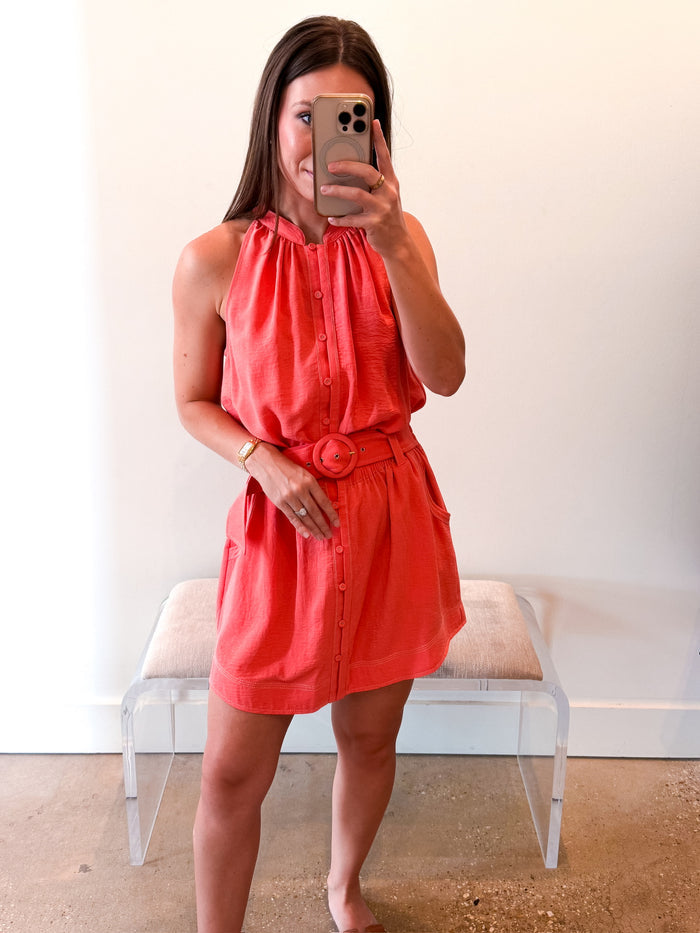 Coral Mavi Dress